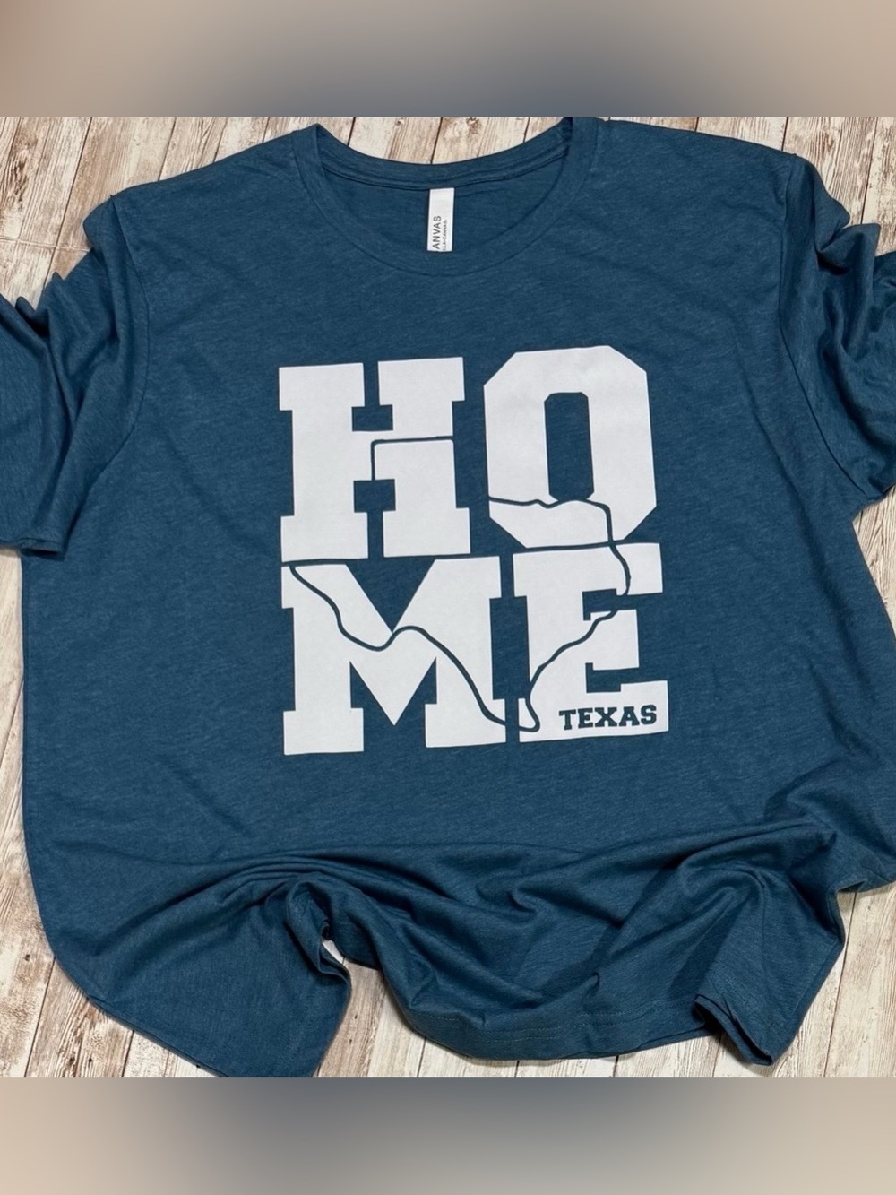 Teal HOME Texas Shirt XL
